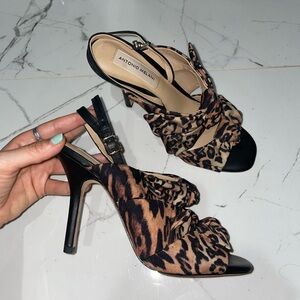 Antonio Melani Brown and Black Heels